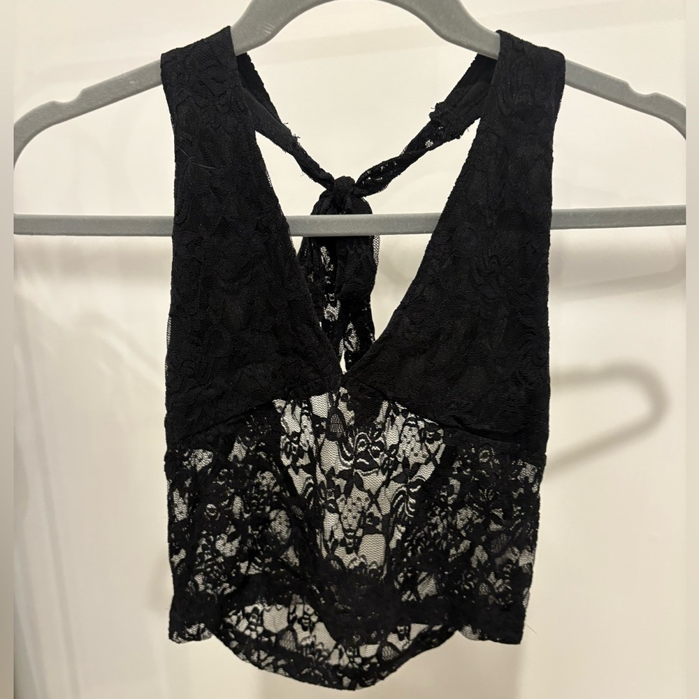 Shein Lace Halter Top